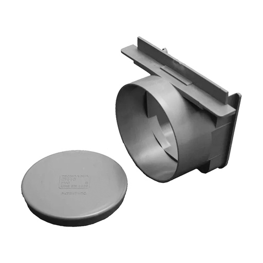 [4110192] Tapa Para Canaleta Garaje Con Salida Ø 110 mm.