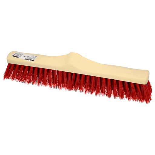 [2222210] Cepillo Barrendero Industrial Fibra Suave PVC. Soporte Polipropileno 50 cm. (Sin Mango)