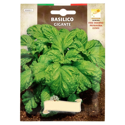 [8093762] Semillas Aromaticas Albahaca Gigante (5 gramos) Horticultura, Horticola, Semillas Huerto.