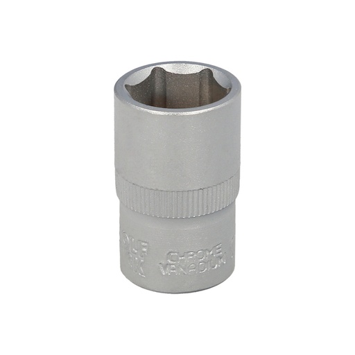 [2109035] Llave Vaso 1/2" Hexagonal 16 mm. Perfil de 6 caras. Acero Cromo Vanadio, Aristas Redondas