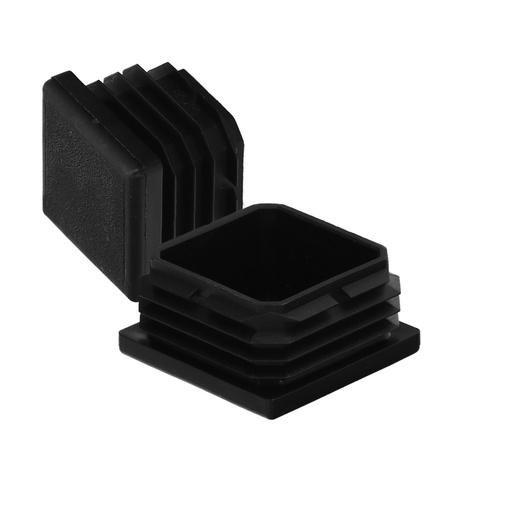 [5330536] Contera Interior Plastico Cuadrada 50x50 mm. Color Negro. Bolsa 100 Unidades. Contera Mesa, Silla, Muebles, Estanteria