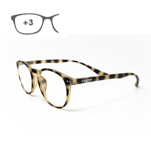[15042411] Gafas Lectura Connecticut Estampado Carey Aumento +3,0 Patillas Para Colgar Del Cuello , Gafas De Vista, Gafas De Aumento