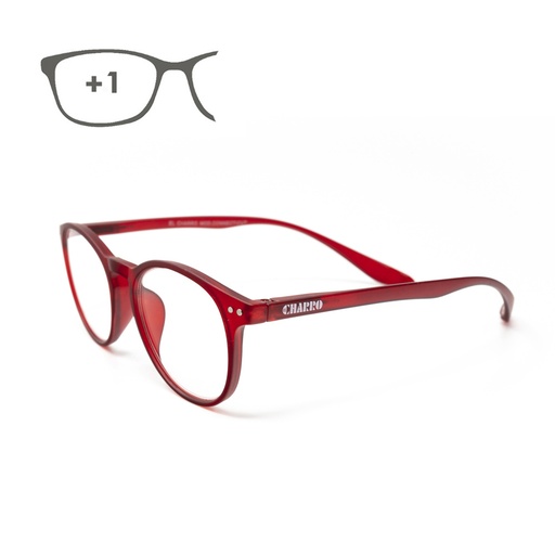 [15042419] Gafas Lectura Connecticut Color Rojo Aumento +1,0 Patillas Para Colgar Del Cuello , Gafas De Vista, Gafas De Aumento