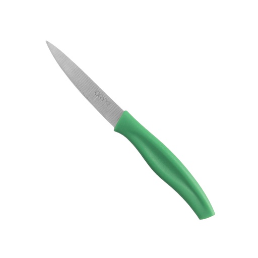 [5800227] Cuchillo Nuuk Mondador Hoja Acero Inoxidable 9 cm. Verde (1 Unidad)