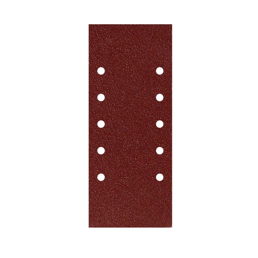 [9020652] Lija Recambio Con Velcro 115x280 mm. con Agujeros Grano  180 (10 Piezas)