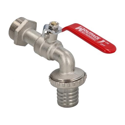 [4040384] Grifo Jardín Esfera 1". Grifo Exterior Para Sistemas de Agua.