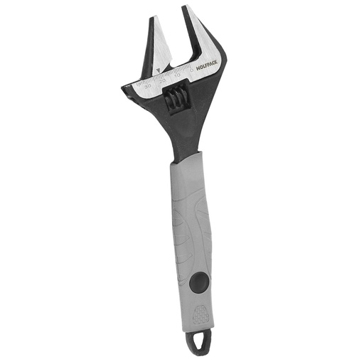 [2109475] Llave Ajustable Gran Apertura Compact. Cromo Vanadio 8" Llave Inglesa, Llave De Expansion, Llave Gran Apertura