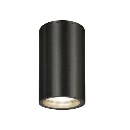 [8192115] Lampara Techo Foco Gu10 Ip65 Negro Aplique Techo, Luz Jardín, Lámpara Jardín, Luz Exterior, Aplique Jardín