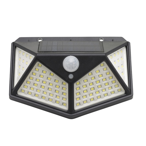 [8192032] Aplique Solar Led Con Sensor De Luz y De Movimiento 270 Lumenes Ip4x Foco Led A Bateria, Foco Solar.