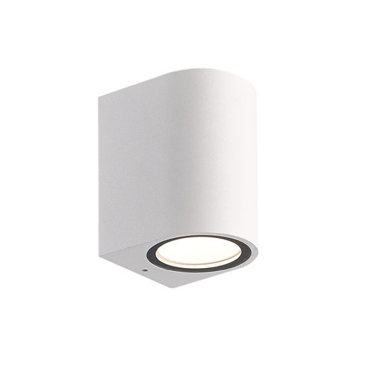 [8192105] Lampara Aplique Oval Exterior GU10 IP65 Color Blanco Aplique Techo, Luz Jardín, Lámpara Jardín, Luz Exterior, Aplique Jardín