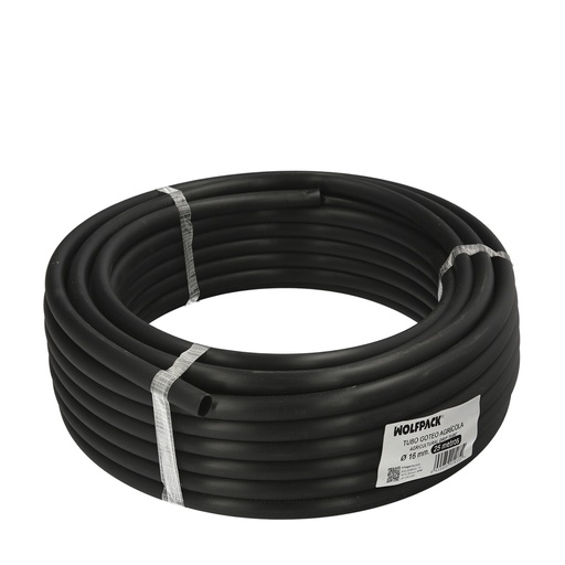 [8070320] Tuberia De Riego Por Goteo Ø 16 mm. Espesor Tubo 1,2 mm. Uso Agricola 25 Metros