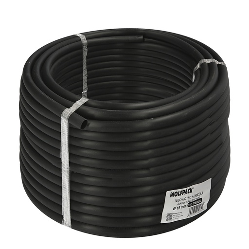 [8070330] Tuberia De Riego Por Goteo Ø 16 mm. Espesor Tubo 1,2 mm. Uso Agricola 100 Metros