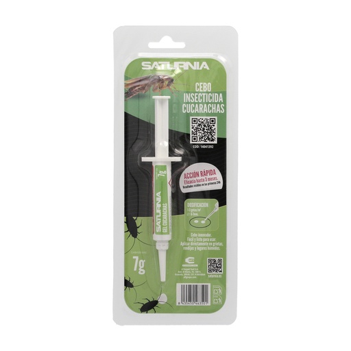 [14041392] Cebo Insectida Gel Cucarachas Jeringa  7 Gramos