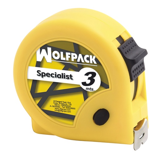 [2300505] Flexometro Speciallist Con Freno 3 Metros / 13 mm.