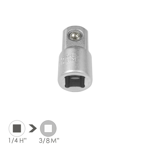 [2109435] Adaptador Aumentador 1/4" Hembra 3/8" Macho