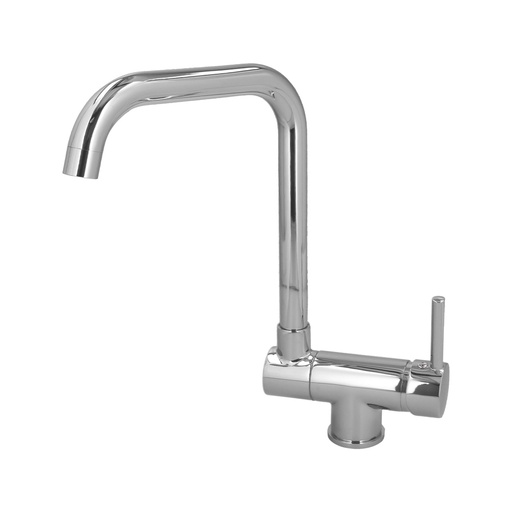 [4041120] Monomando Fregadero Caño Alto Abatible. Grifo 360º. Chorro Aireado, Grifo Cocina, Grifo Alto, Grifo Fregadero