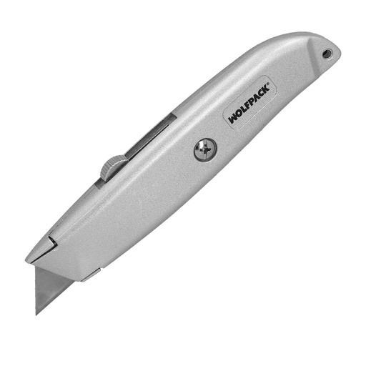 [2510826] Cutter Hoja Trapezoidal Retráctil Acero Sk5