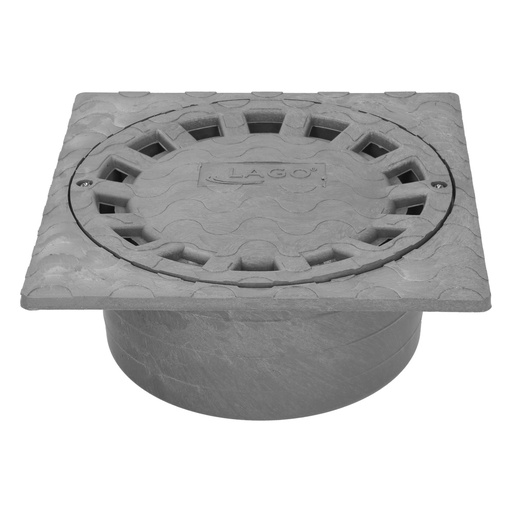 [4116015] Sumidero Sifonico Pvc 20x20 cm. salida De Ø 90 / 110 mm.