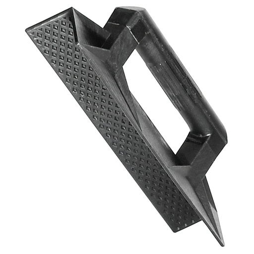 [2300580] Talocha plástico para esquina mango redondo 36 cm. negra