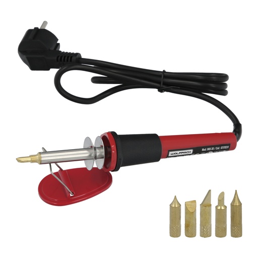 [7170311] Soldador / Grabador 30 Watt. Con 6 puntas